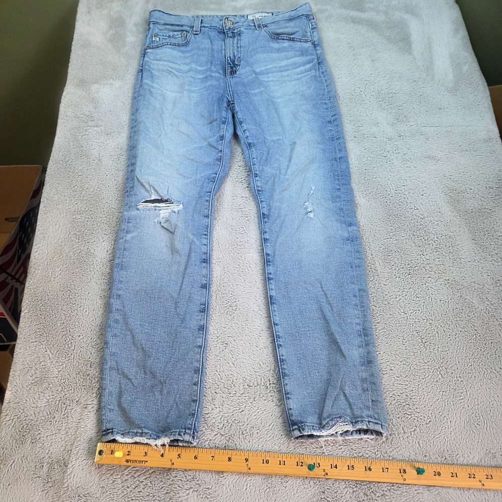 AG Adriano Goldschmied Ex-Boyfriend Slouchy Slim Jeans Womens Sz 27 Japan Denim